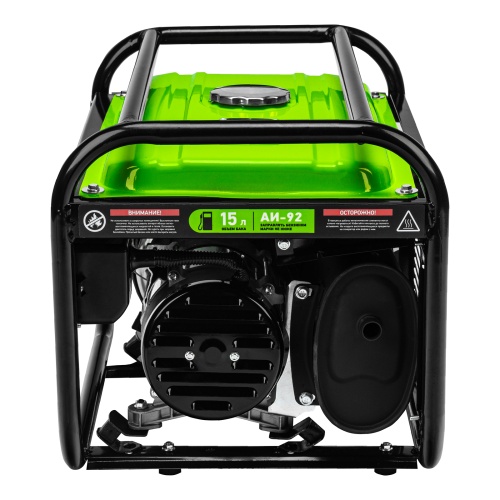 Генератор бензиновый БС-2500, 2.2 кВт, 230В, четырехтактный, 15 л, ручной стартер Сибртех фото 5