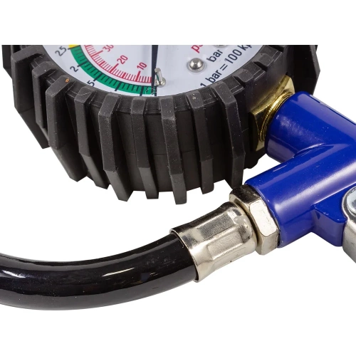 Пистолет для подкачки шин с манометром и шлангом Forcekraft FK-STG-26K6(50329) фото 4 Пистолет для подкачки шин с манометром и шлангом Forcekraft FK-STG-26K6(50329) фото 4