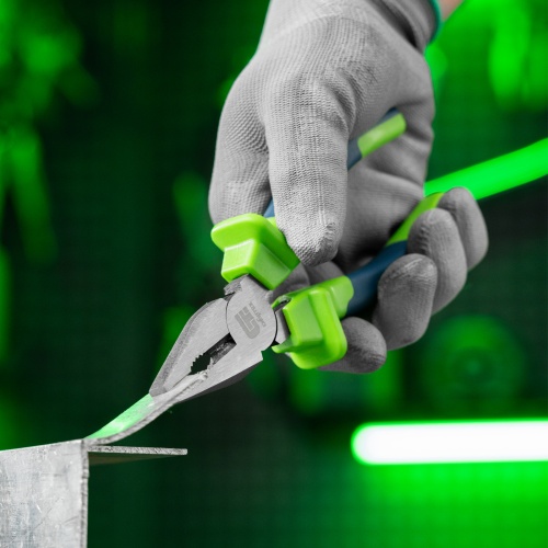 Плоскогубцы комбинированные, 160 мм, двухкомпонентные рукоятки Сибртех фото 9