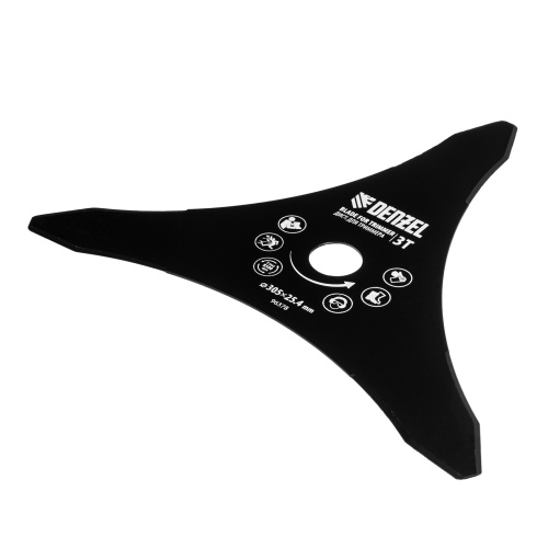 Диск для триммера , 305 х 25,4  3 лезвия Denzel фото 2