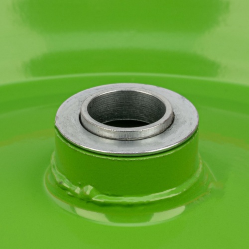 Колесо полиуретановое 4.80/4-8, длина оси 90 мм, подшипник 20 мм Сибртех фото 2