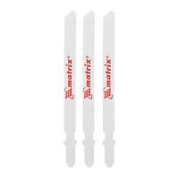 Полотна для электролобзика по металлу, 3 шт, 75 х 1.2 мм, BIM, EU- хвостовик Matrix