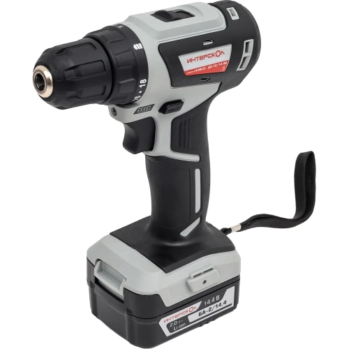 Бесщеточная аккумуляторная дрель-шуруповерт Интерскол ДА-10/14.4 В, 38 МиниМАКС, Li-ion, кейс, 2 аккум., 2 Ач, ЗУ 708.2.2.70 Бесщеточная аккумуляторная дрель-шуруповерт Интерскол ДА-10/14.4 В, 38 МиниМАКС, Li-ion, кейс, 2 аккум., 2 Ач, ЗУ 708.2.2.70