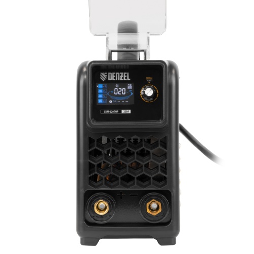 Аппарат инвертор. дуговой сварки SDM-220 Top, 220 А, ПВ 60% кейс Denzel фото 5