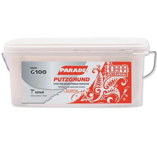 Грунт акриловый Parade Deco Putzgrund G100 2,5 л
