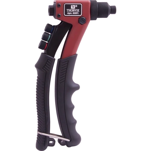 Заклепочник рычажный THORVIK RHP1 для вытяжных заклепок 2.4, 3.2, 4.0, 4.8 мм 053822