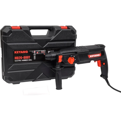Перфоратор KEYANG SDS-plus HD26-800T 800 Вт, 2,5 Дж, 5500 уд/мин фото 9 Перфоратор KEYANG SDS-plus HD26-800T 800 Вт, 2,5 Дж, 5500 уд/мин фото 9