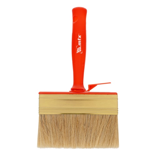 Кисть-ракля, 30 х 120 мм, натуральная щетина, пластмассовый корпус, пластмассовая ручка MTX фото 2