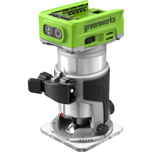 Аккумуляторный фрезер Greenworks 24V, бесщеточный, без АКБ и ЗУ 3502507 фото 6
