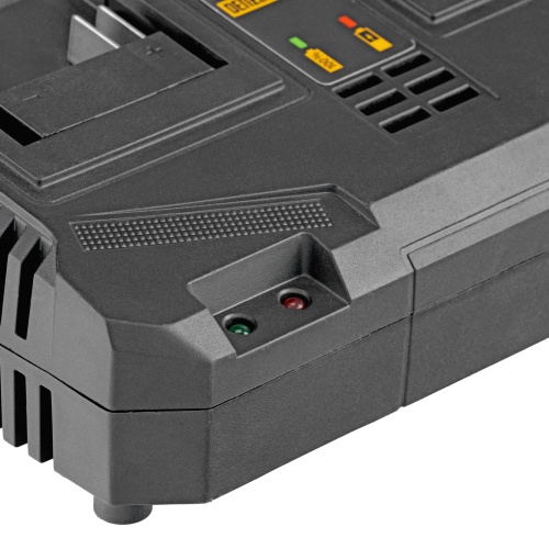 Устройство зарядное для аккумуляторов двухпортовое BCH-20-4.0x2, Li-Ion, 20 В, 4.0 А Denzel фото 10
