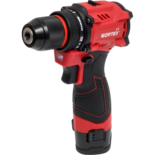 Аккумуляторная бесщеточная дрель-шуруповерт WORTEX LX BD 1220 DLi 12В, 30 Нм, 2*1.5 Ач, патрон 10 мм, 1333699 Аккумуляторная бесщеточная дрель-шуруповерт WORTEX LX BD 1220 DLi 12В, 30 Нм, 2*1.5 Ач, патрон 10 мм, 1333699