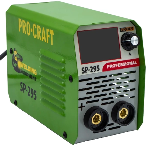 Сварочный аппарат инверторный PROCRAFT 5кВт, 20-250А, ММА/LIFT-TIG SP-295 BMC фото 10 Сварочный аппарат инверторный PROCRAFT 5кВт, 20-250А, ММА/LIFT-TIG SP-295 BMC фото 10