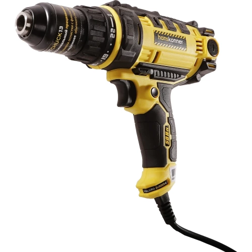 Сетевая дрель-шуруповерт Hanskonner HID2145P Сетевая дрель-шуруповерт Hanskonner HID2145P
