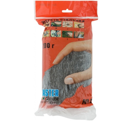 Стальная шерсть абразивная Master Color 30-5404 №4 200 гр фото 4