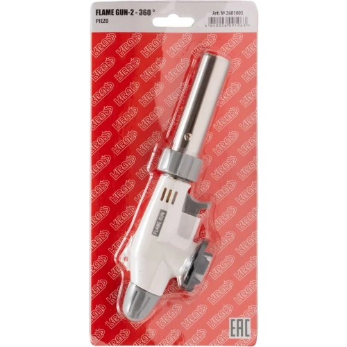 Горелка паяльного типа для газового баллончика FLAME GUN-2-360 KRASS 2681005