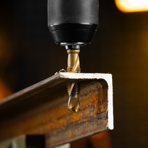 Сверло-метчик М12 х 1,75 мм, Р6М5// Denzel фото 10