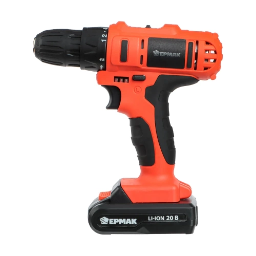 Набор электроинструмента ЕРМАК 29 предметов, шуруповерт 20В (2Ач, 2шт, 35Нм) 691-047 фото 8