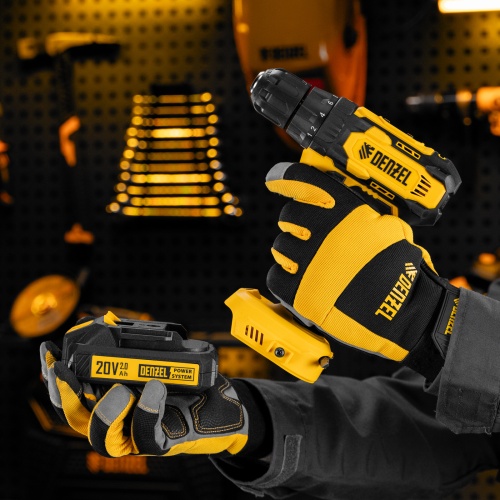 Дрель-шуруповерт аккумуляторная CDQ-20, Li-Ion, 20 В// Denzel фото 23