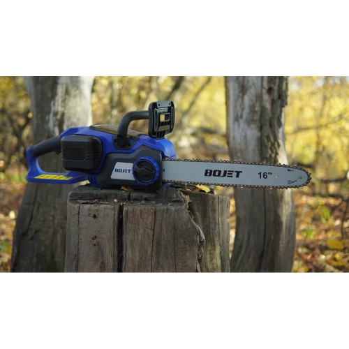 Пила цепная аккумуляторная BOJET 58V, шина 40 см, АКБ 5Ач, ЗУ CCSP60-40 фото 3 Пила цепная аккумуляторная BOJET 58V, шина 40 см, АКБ 5Ач, ЗУ CCSP60-40 фото 3