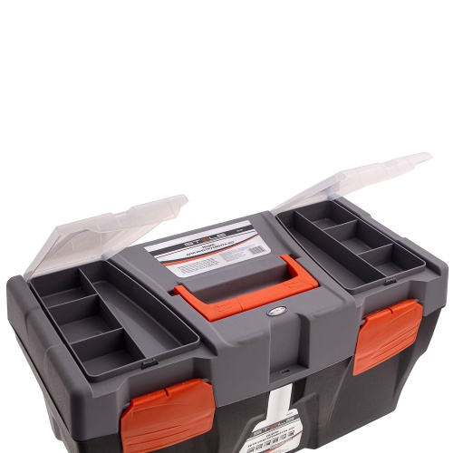 Ящик для инструмента 20", 500 х 260 х 260 мм, пластик Stels фото 8 Ящик для инструмента 20", 500 х 260 х 260 мм, пластик Stels фото 8