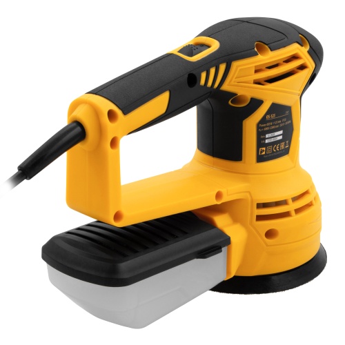 Машина шлифовальная эксцентриковая OS-125, 450 Вт, 6000-12000 об/мин Denzel фото 2