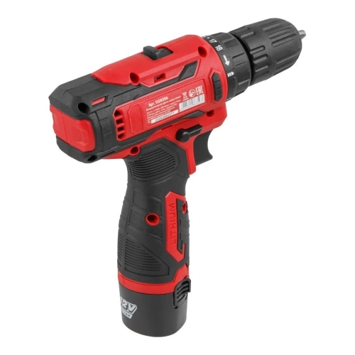 Аккумуляторная дрель-шуруповерт WORTEX BD 1220 Li в чемодане 12 В, 30 Нм, 2x1.5 А/ч, БЗП 10 мм 1329356 фото 4