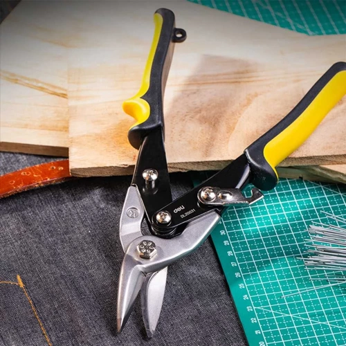 Ножницы по металлу DELI dl20031 левый рез 104503 фото 4 Ножницы по металлу DELI dl20031 левый рез 104503 фото 4