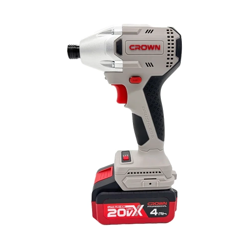 Винтоверт ударный Crown аккумуляторный (импакт) BL CT22067HX-4S TB фото 3