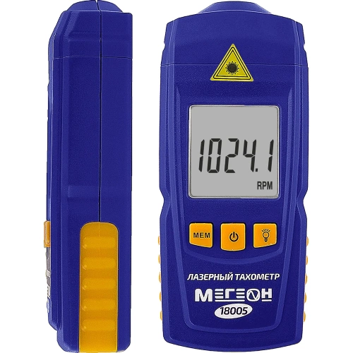 Бесконтактный лазерный тахометр МЕГЕОН 18005 к0000017665 фото 9