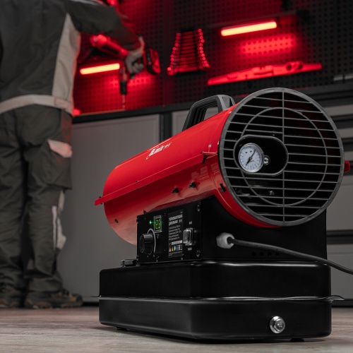 Дизельная тепловая пушка DHB-10i, 10 кВт, 400 м3/ч, прямой нагрев, термостат MTX фото 26