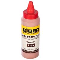 Краска разметочная порошковая Biber 43201 красная 115 г