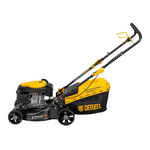 Газонокосилка бензиновая GLD-420, 146 см3, ширина 42 см, 40 л Denzel фото 3