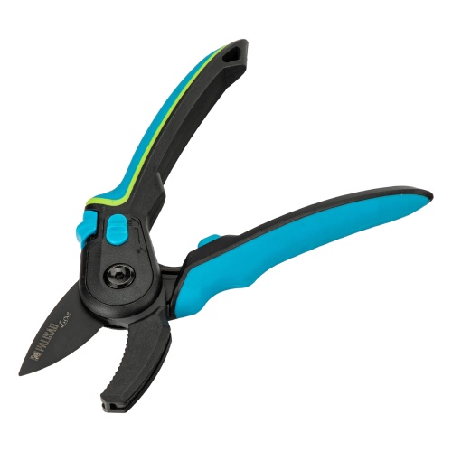 Секатор с наковальней, 220 мм, регулировка захвата, трехкомпонентные рукоятки, LUXE Palisad фото 6