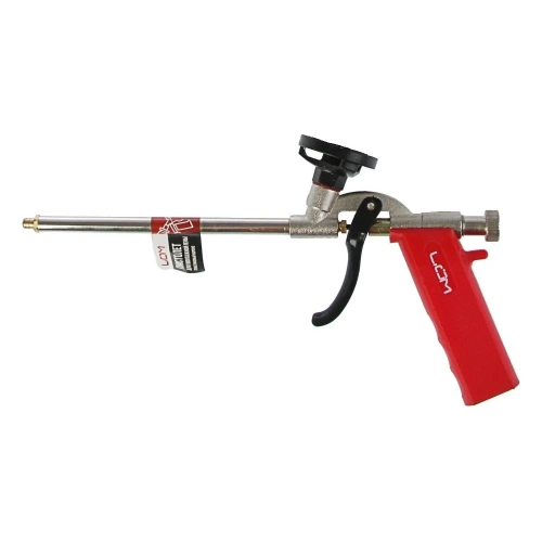 Пистолет для монтажной пены ЛОМ металлический корпус 1935485 фото 4