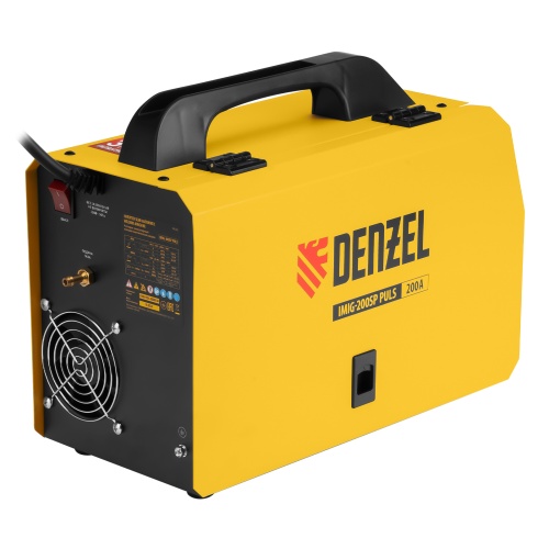 Аппарат инвертор. полуавтомат. cварки IMIG-200SP Pulse, 200 А, ПВ 60%, катушка 5 кг// Denzel фото 3