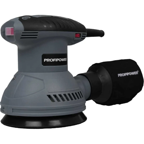 Эксцентриковая шлифовальная машина Profipower МШЭ-350 (до 14000 об/мин, диск 125 мм, кабель 2м, в коробке) E0273 фото 4