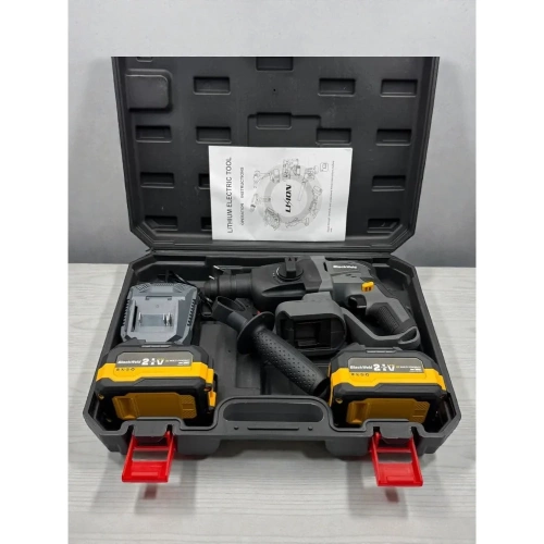 Перфоратор аккумуляторный бесщеточный BlackWeld 21V 4.5Ah 150248 фото 4