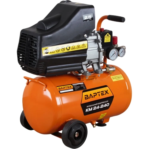 Воздушный компрессор ВАРТЕХ КМ 24-240 (240л/мин,объем24л,1,8кВт,8бар,2850об/мин) (1/1) 022931 фото 4