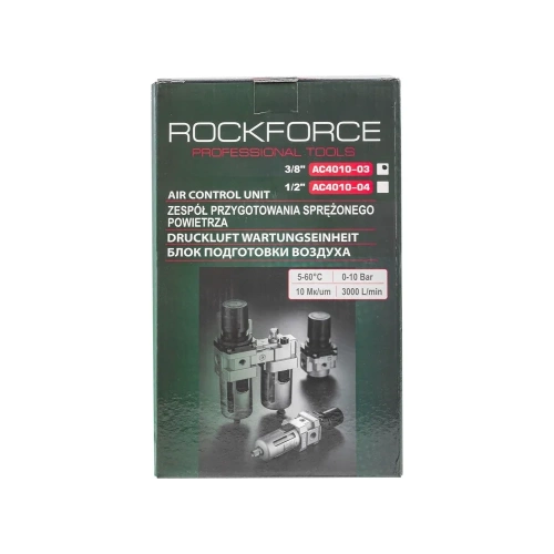 Блок подготовки воздуха Rockforce RF-AC4010-03 фото 4