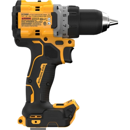 Аккумуляторная дрель-шуруповерт DeWalt 20В, 2х2Ач DCD800D2T-A9 фото 4 Аккумуляторная дрель-шуруповерт DeWalt 20В, 2х2Ач DCD800D2T-A9 фото 4