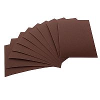 Шлифлист на тканевой основе, зернистость № 16, 240 х 170 мм, 10 шт, водостойкий, "БАЗ"