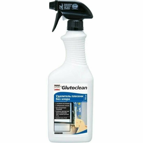 Удалитель плесени Pufas Glutoclean Gl.Schimmelentf.Chlorf N 386 без хлора 0,75 л