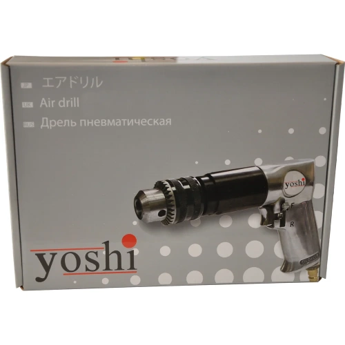Пневмодрель с быстрозажимным патроном Yoshi 10 мм D817 KL 10 мм МБ000011581 фото 4