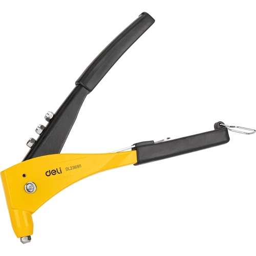 Ручной заклепочник DELI DL236911 265мм, сталь Cr-Mo + алюминиевый сплав, диаметр 2,4 / 3,2 / 4,0 / 4,8 мм 134881 фото 6