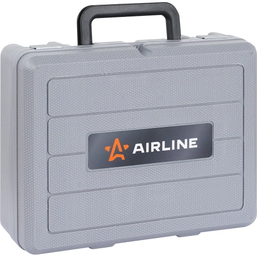 Гайковерт пневматический ударный композитный AIRLINE 1/2DR 610Нм PRO с головками 17пр. (9-27мм), кейс ATAZ124 фото 8