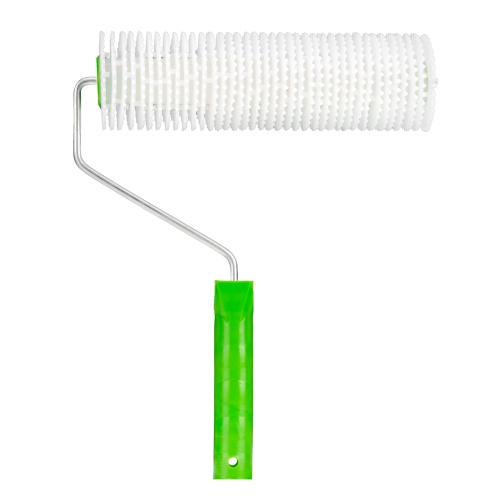 Валик игольчатый для наливных полов с ручкой, 240 мм Сибртех фото 3