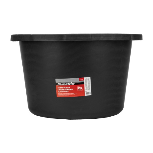 Таз круглый строительный усиленный, 65 л Matrix фото 6