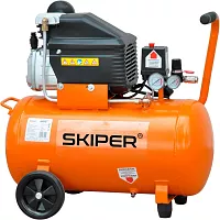 Воздушный компрессор SKIPER AR50B (до 260 л/мин, 8 атм, 50 л, 230 В, 1.80 кВт) 00-00011083