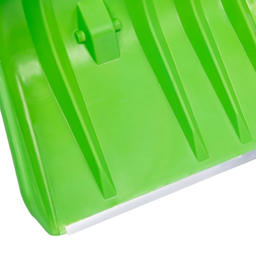 Движок для уборки снега пластиковый, 810 х 535 х 1300 мм, алюминиевая рукоятка, Сибртех фото 7