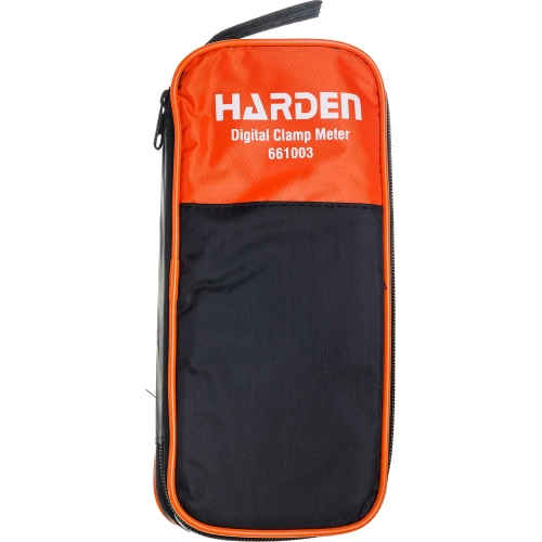 Цифровой мультиметр с токовыми клещами Harden охват губок 65 мм 661003 фото 9